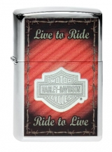 images/productimages/small/Zippo Harley Davidson Live to Ride 2003922.jpg